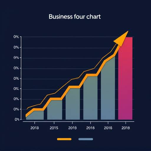 Grafico che mostra la crescita aziendale attraverso la consulenza
