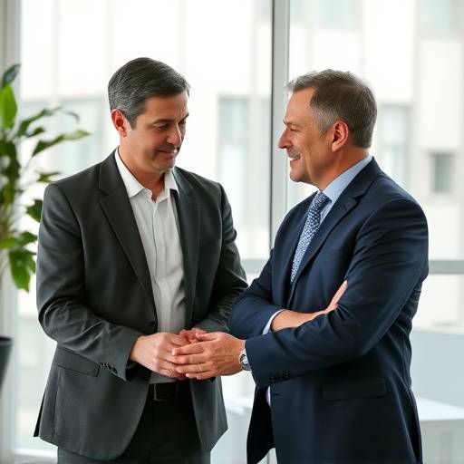 Un coach esecutivo che guida un manager attraverso una sessione di coaching individuale.